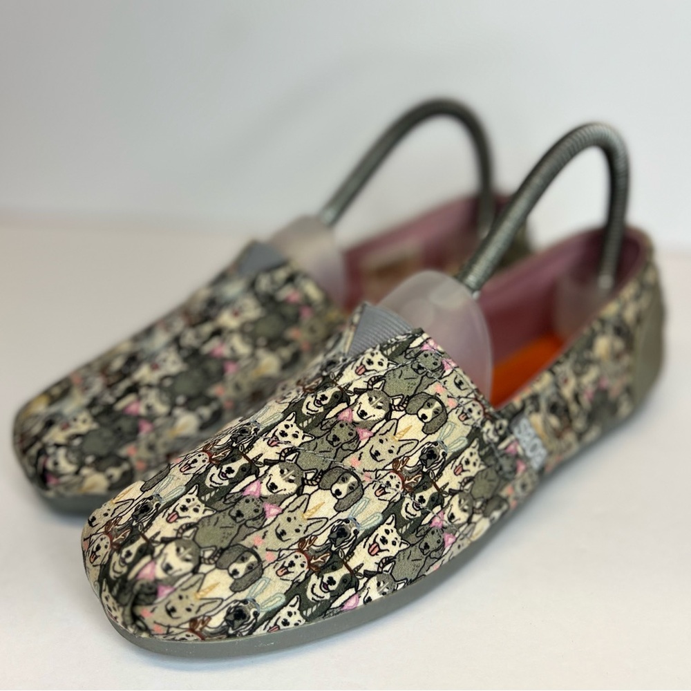 Bobs from Skechers For Dogs Puppy Playdate Womens Slip On Loafers 33184 Sz 6.5M
